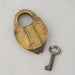 Antique Eagle Lock & Co Brass Padlock