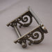 Iron Scroll Toilet Antique Roll Holder