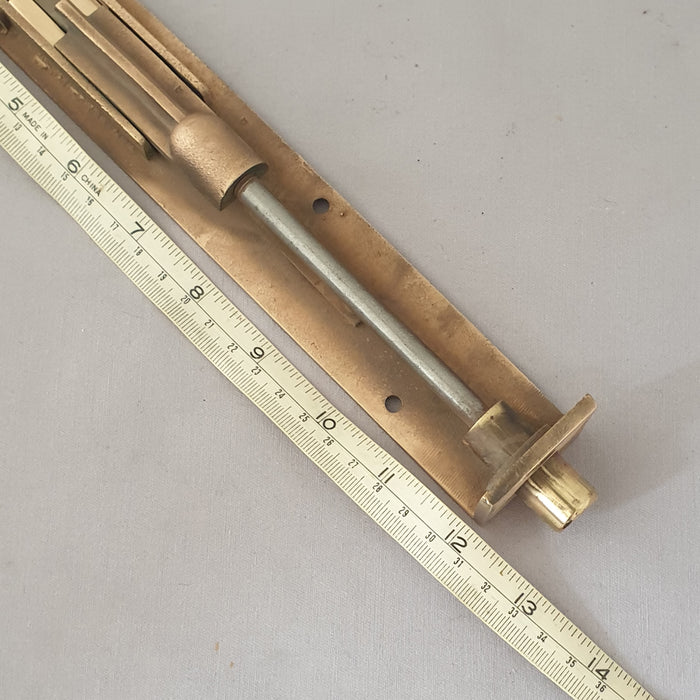 Antique 1920s 12'' Recessed Bolt