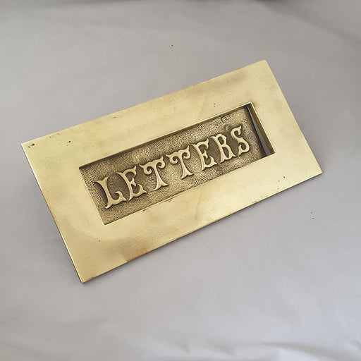 Large 14'' Early 1900s 'LETTERS' Letterbox