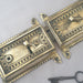 1800s Antique Double Door Rim Lock & Dummy Keep