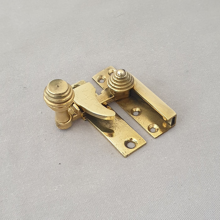1900s Brass Beehive Sash Window Fasteners