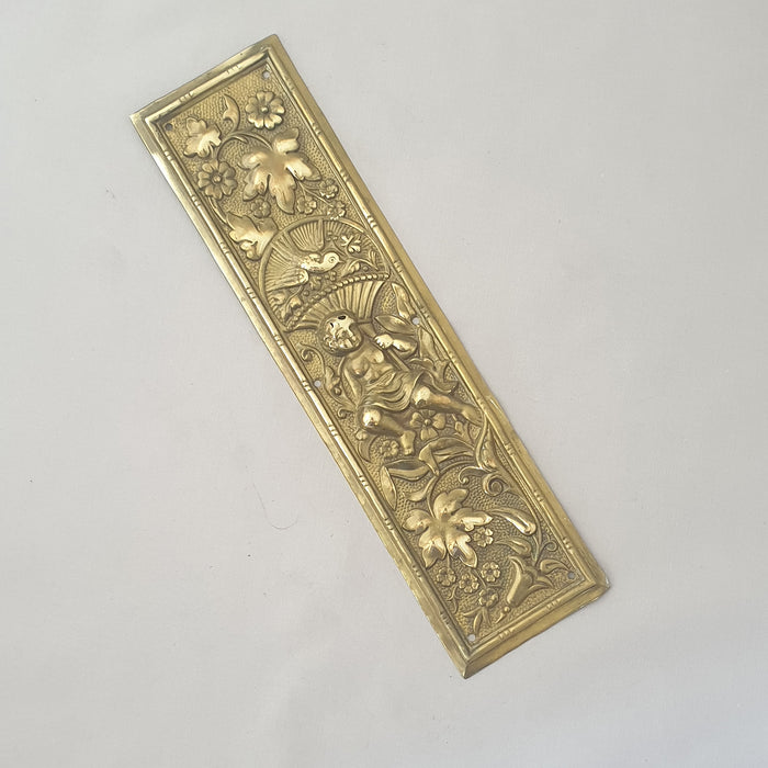 1900s Cherub Finger Plates