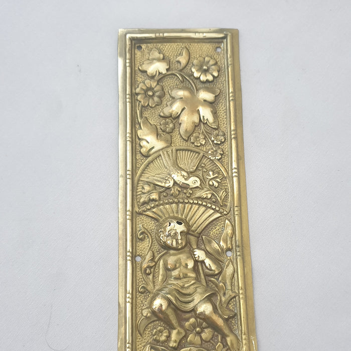 Early 1900s Cherub Finger Plates
