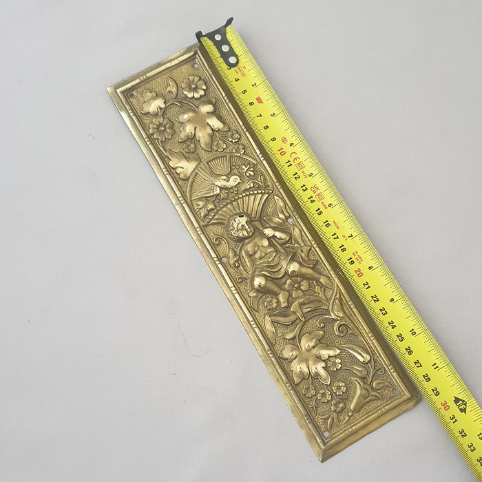 1900s Cherub Antique Finger Plates