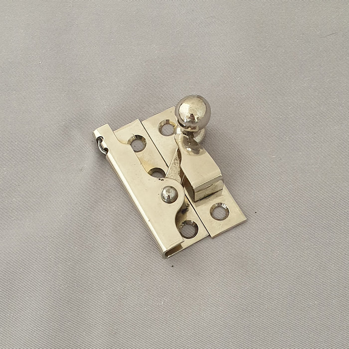 1900s Chrome Sash Fastener