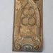 1900s Pressed Brass Church Finger Plates