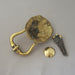 1900s Solid Brass Lion Head Knocker
