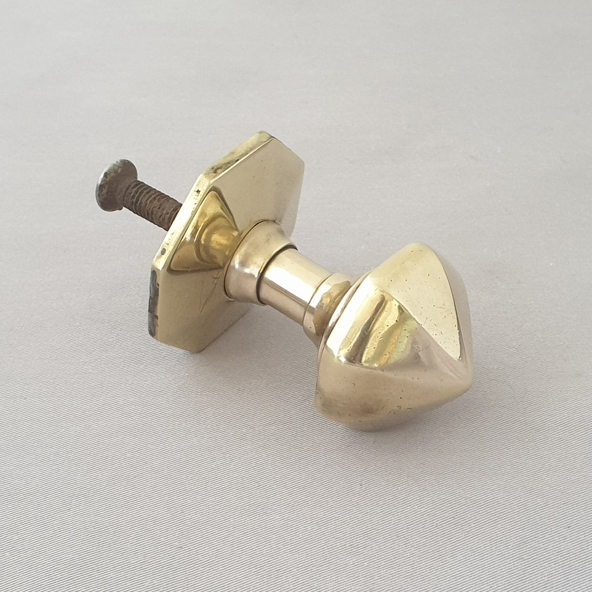 1900s Octagonal Front Door Pull | Architectural Decor