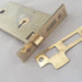 Antique 1900s 5'' Backset  Union Mortice Latch