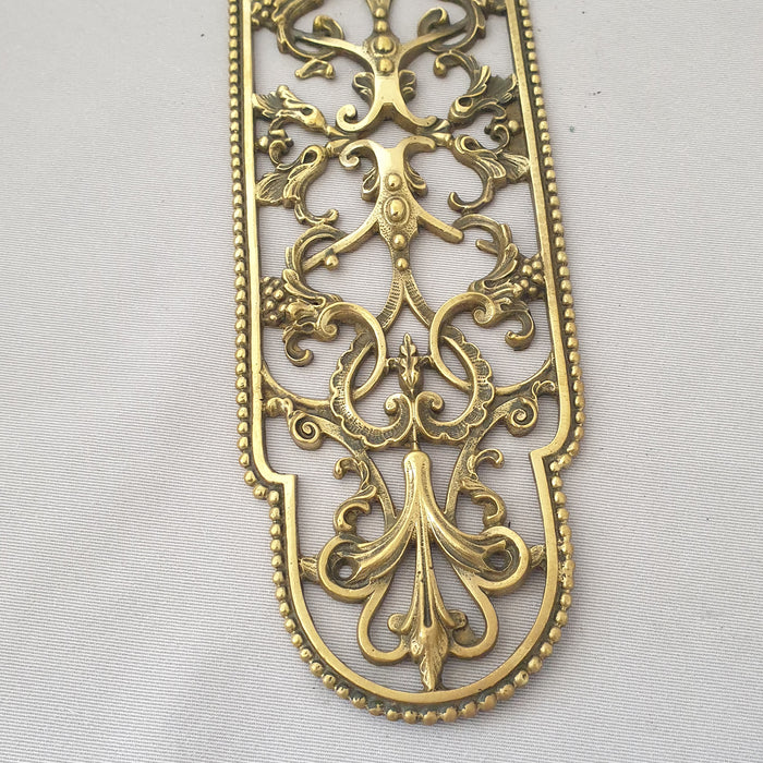 1920s Pierced Finger Plates