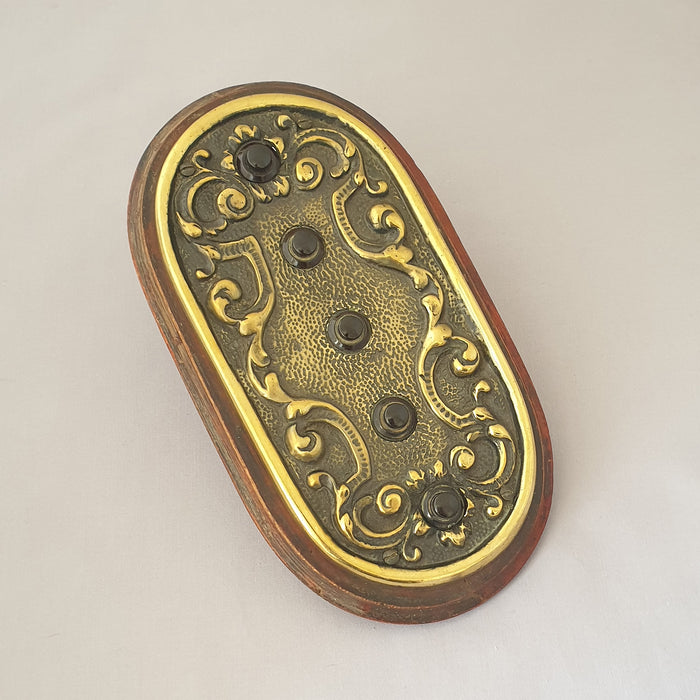 5 Way Bell Push Panel