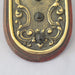 5 Way Art Nouveau Bell Push Panel