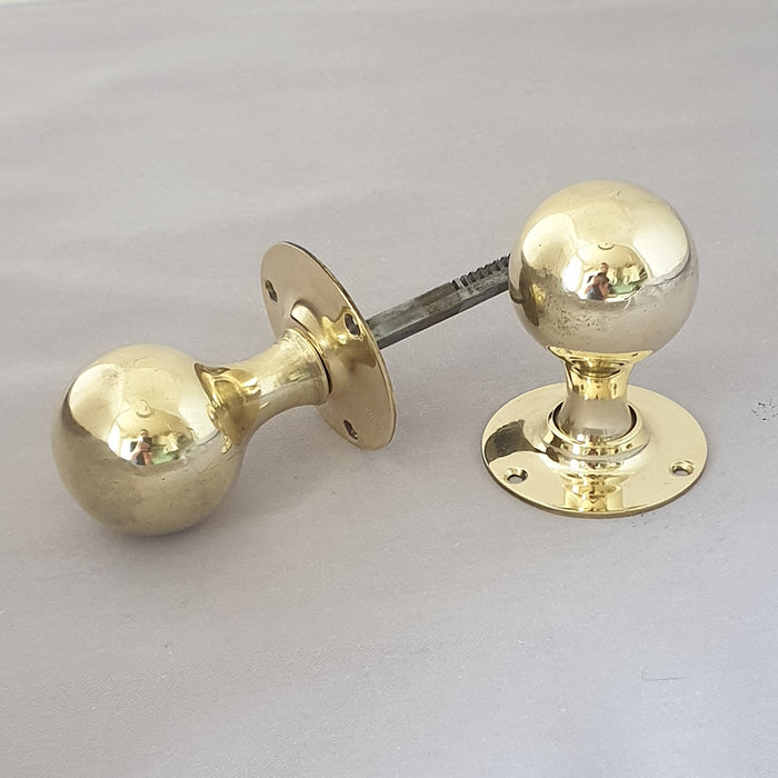 1920s/30s Antique Brass Door Handles