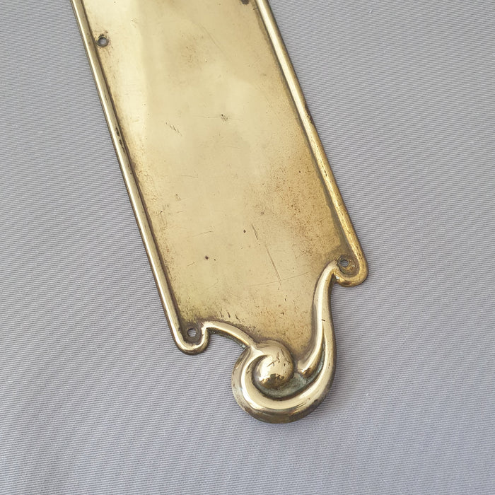 Antique Victorian Art Nouveau Finger Plates