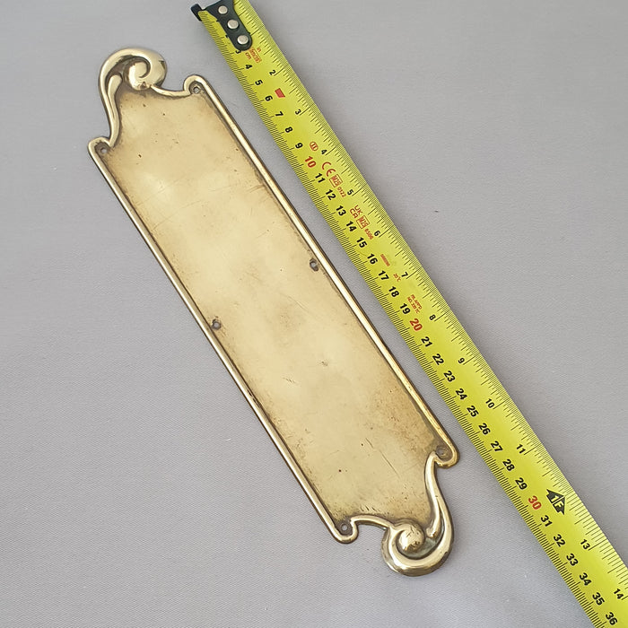 Victorian Art Nouveau  Antique Finger Plates