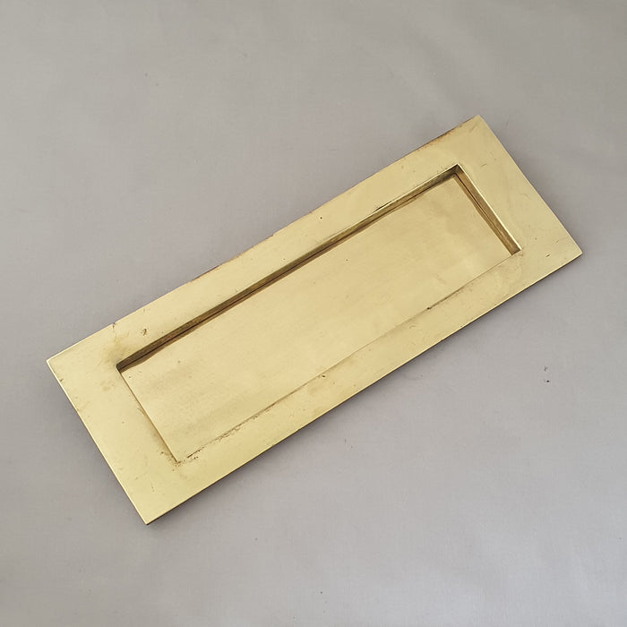 14'' Brass Early 1900s Letterbox