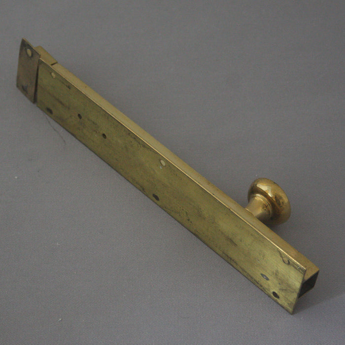 Early 1900s Square Brass Antique Bolt