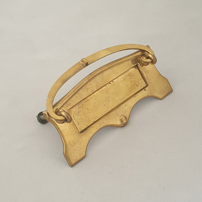 Brass Early 1900s Antique  Letterbox