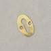 Early 1900s Oval Open Escutcheons