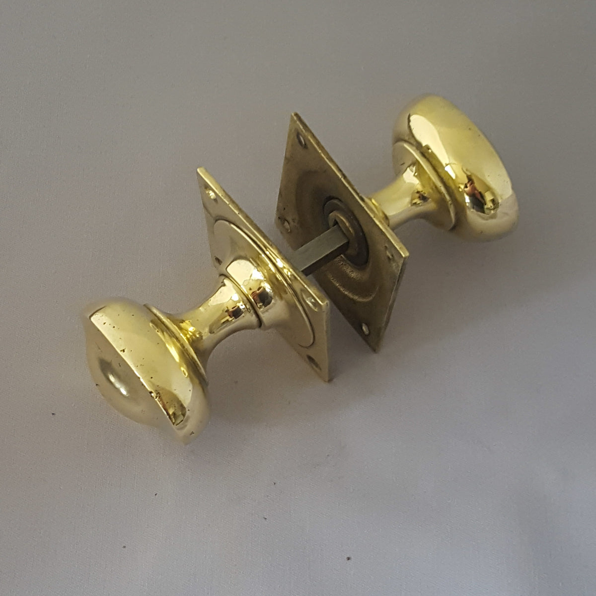 Edwardian Oval Doorknobs - Mortice Knobs - The Ceramic Store