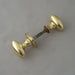Early 1900s Oval Rim Lock Knobs