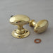 Early 1900s Oval Rim Lock Knobs