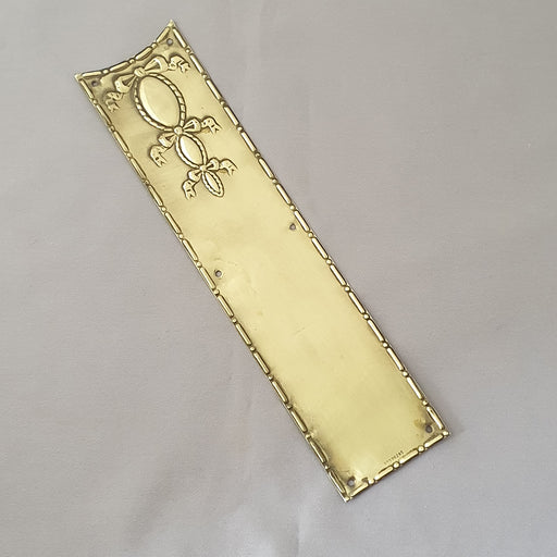Edwardian Brass Finger Plates