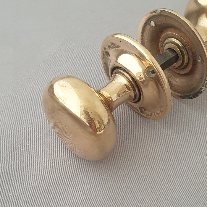 Antique Edwardian Bun Door Knobs