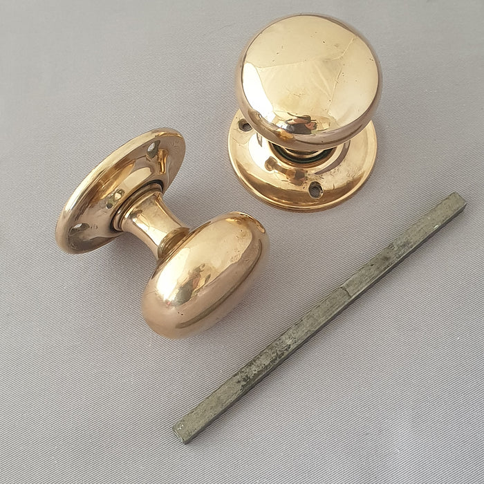 Edwardian Bun Antique Door Handles
