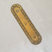 Edwardian Finger Plate