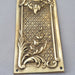 Antique Victorian Rococo Finger Plates