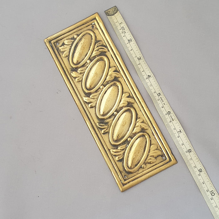 Mid Size Edwardian Antique Finger Plates