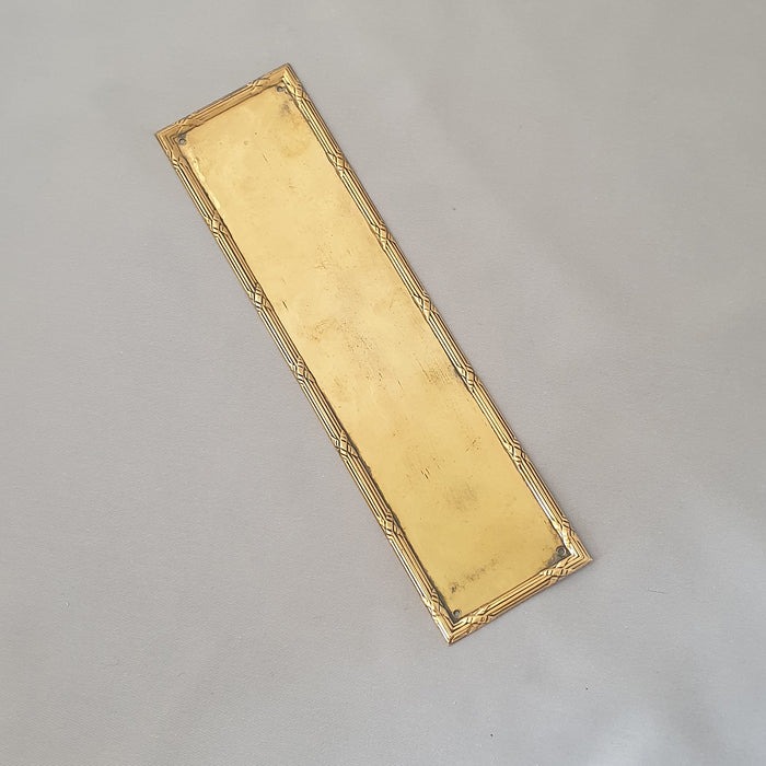 Edwardian Rope Twist Finger Plate