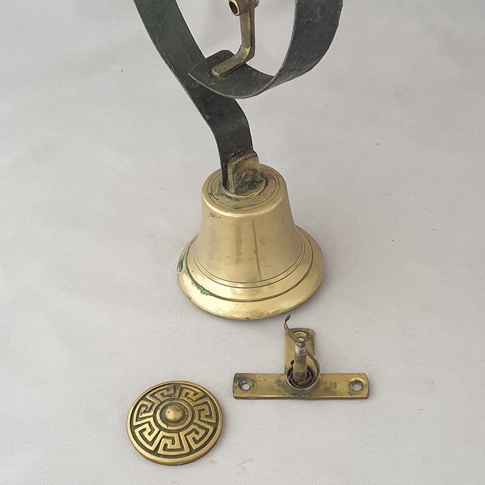 Victorian Greek Key Antique Door/Servants Bell