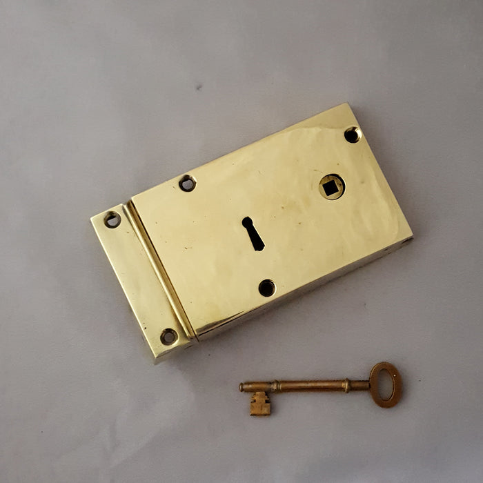 6'' LH Edwardian Rim Lock