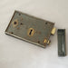 9'' LH Victorian Antique Rim Lock