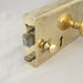 LH Brass Georgian Antique Rim Lock & Knobs