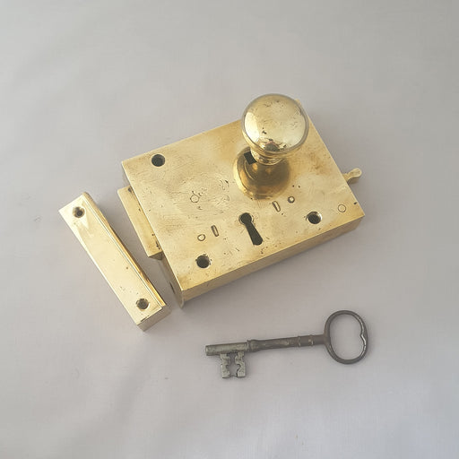 LH Georgian Front Door Lock