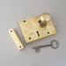 LH Georgian Antique Front Door Lock