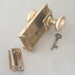 RH Hobbs & Co Antique Rim Lock & Knobs