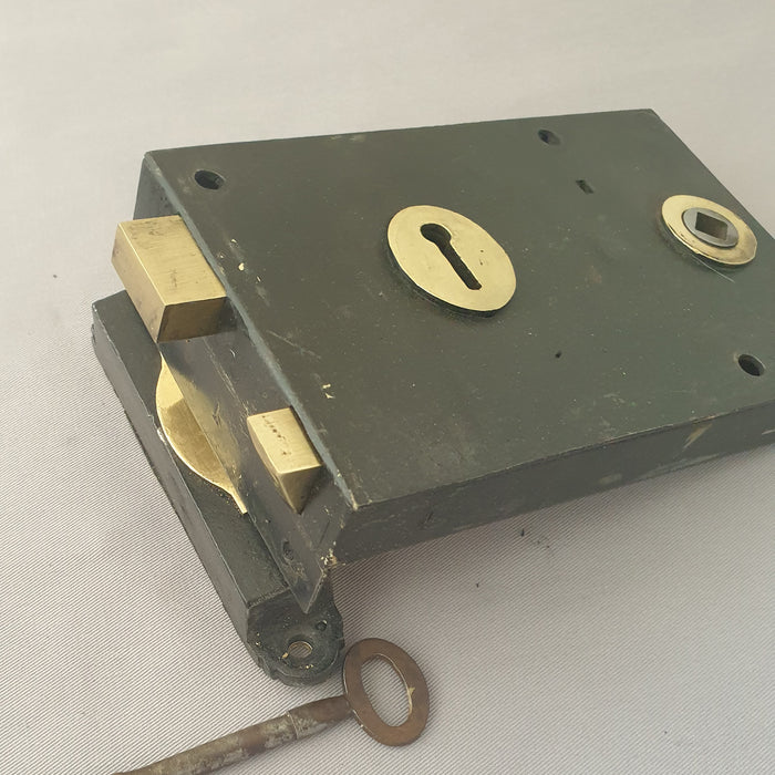 Victorian Antique LH Rim Lock