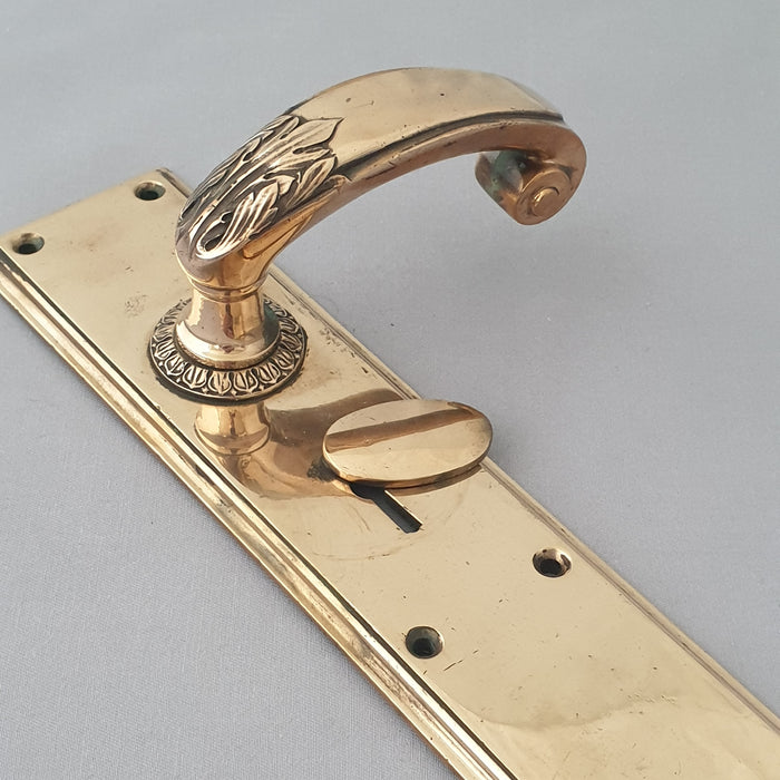 Antique Large Edwardian Lever Door Handle