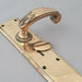 Antique Large Edwardian Lever Door Handle