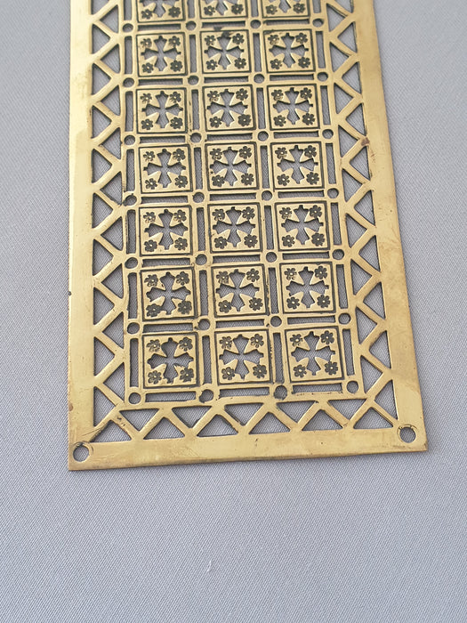 Late Georgian Antique Pierced Finger Plates