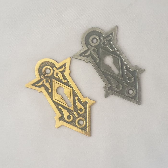 Matched Pair Arts & Crafts Escutcheons