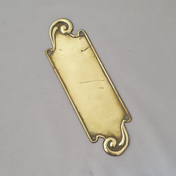 Mid Sized Art Nouveau Finger Plates