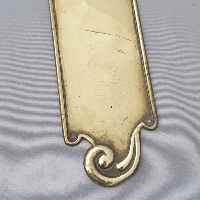 Mid Sized Art Nouveau Finger Plates