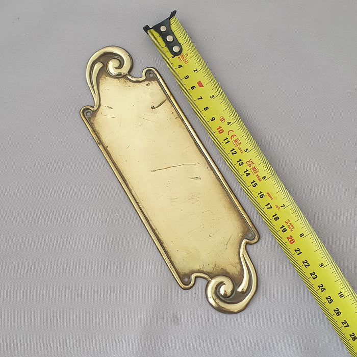 Mid Sized Art Nouveau Finger Plates