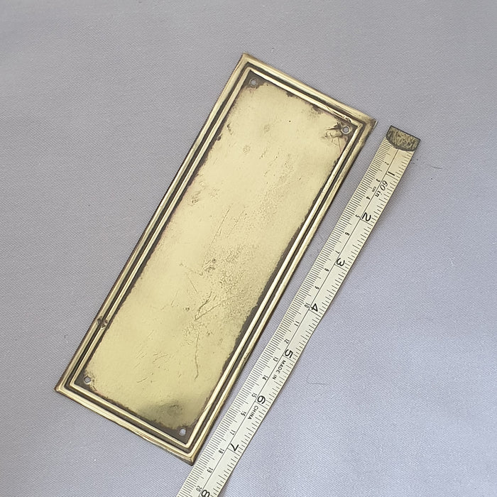 Antique Late Victorian Mid Size Finger Plates